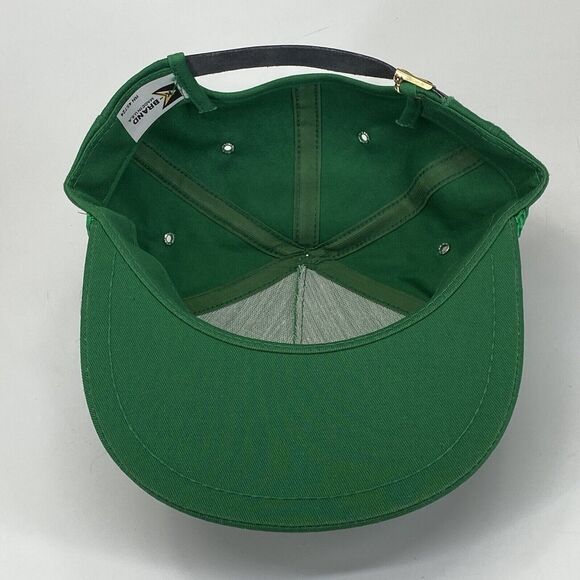 Pioneer Seed Logo on K-Brand USA Strap Back Trucker Hat Rope Leather Strap (H11) - Picture 5 of 8